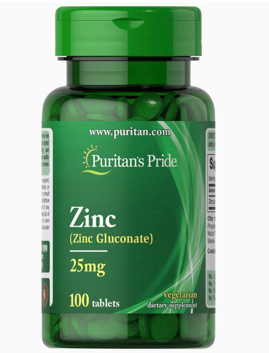 PURITANS PRIDE ZINC GLUCONATE