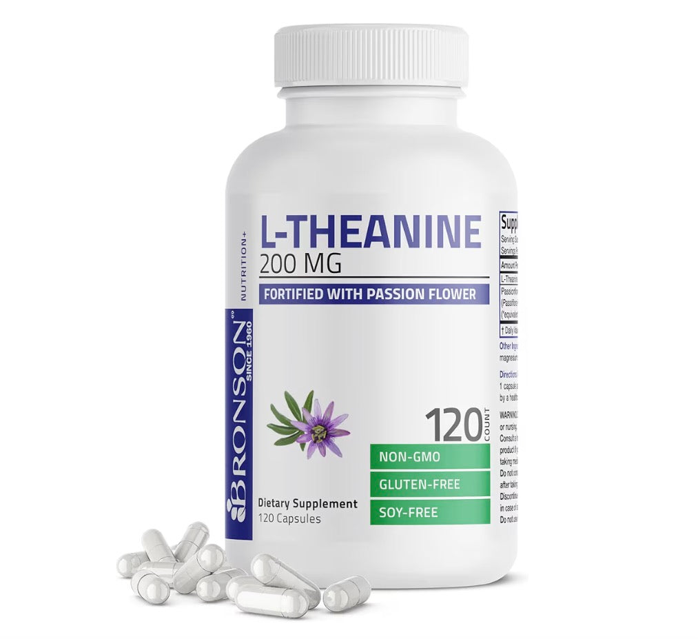 Bronson L-Theanine 200mg - 120 CAPS