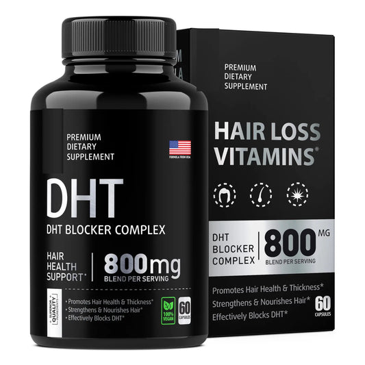 DHT Blocker with Biotin & saw Palmetto for  Hair Growth & Stop Hair Loss