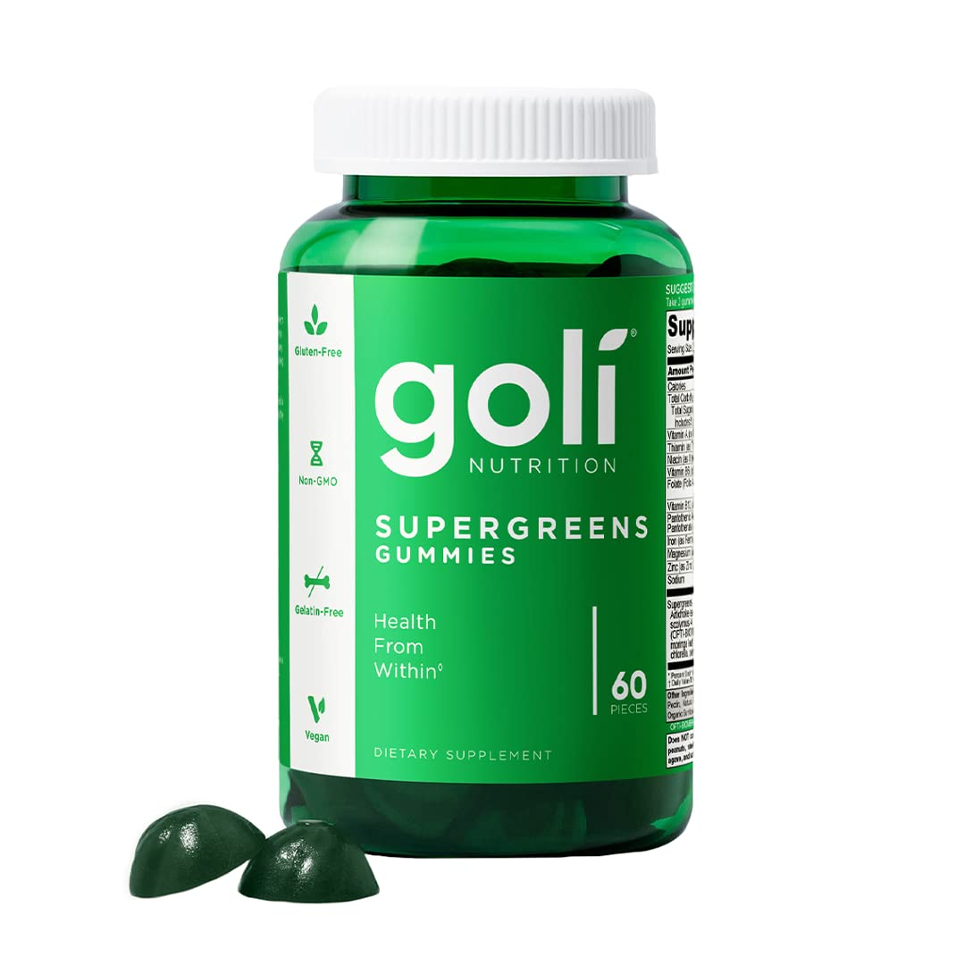 Goli SuperGreen Vitamin Gummy - Probiotic gummies