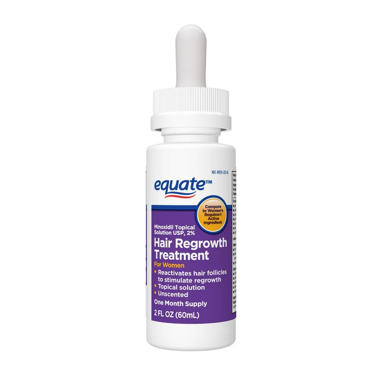 EQUATE MINOXIDIL FOR WOMEN- HAIRLOSS TREATMENT